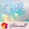 IMG_20191113_213729_ae0219e9-f245-4285-b9ab-ef43021bcc6a.webp 6mm Snowflake Shaped Ice Blue Iridescent Glitter C021R