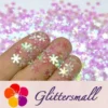 IMG_20191113_214058_f5e301d8-1b47-48db-99dc-a3ad9042ce47.webp 6mm Snowflake Shaped Dream Pink Iridescent Glitter C003