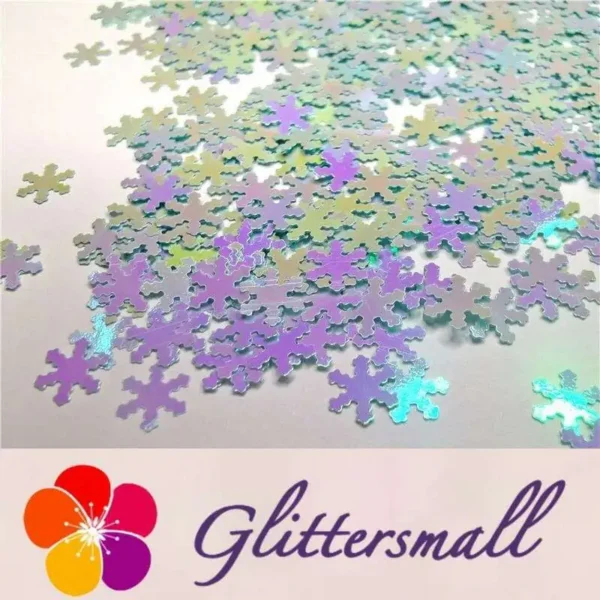 IMG_20191113_215242_9f08a1a9-2009-4ac4-87d9-40afc0c3f784.webp 6mm Snowflake Shaped Dream Light Blue Iridescent Glitter C007R