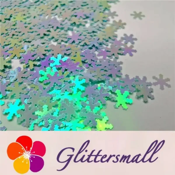 IMG_20191113_215258_fa13fd1c-5d31-442c-95dd-3f1ef5355dc6.webp 6mm Snowflake Shaped Dream Light Blue Iridescent Glitter C007R