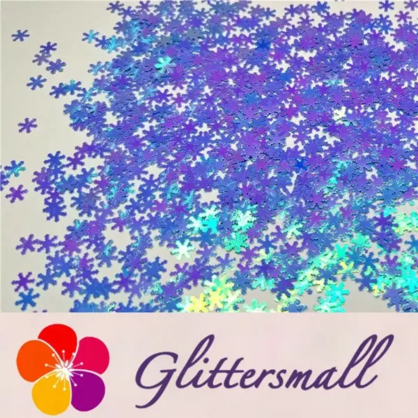 IMG_20191113_215617_1d11c173-fade-4962-a2b1-db4566452688.webp 6mm Snowflake Shaped Dream Sky Blue Iridescent Glitter C011R