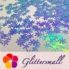 IMG_20191113_215730_8e91e5e3-f022-4838-a9c4-6a000fb249fa.webp 6mm Snowflake Shaped Dream Sky Blue Iridescent Glitter C011R