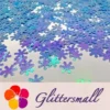 IMG_20191113_215751_cd7a6ad1-6a2a-4220-9f6a-cb3ed0bc0ae1.webp 6mm Snowflake Shaped Dream Sky Blue Iridescent Glitter C011R