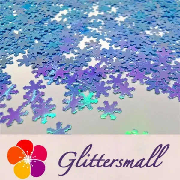 IMG_20191113_215751_cd7a6ad1-6a2a-4220-9f6a-cb3ed0bc0ae1.webp 6mm Snowflake Shaped Dream Sky Blue Iridescent Glitter C011R