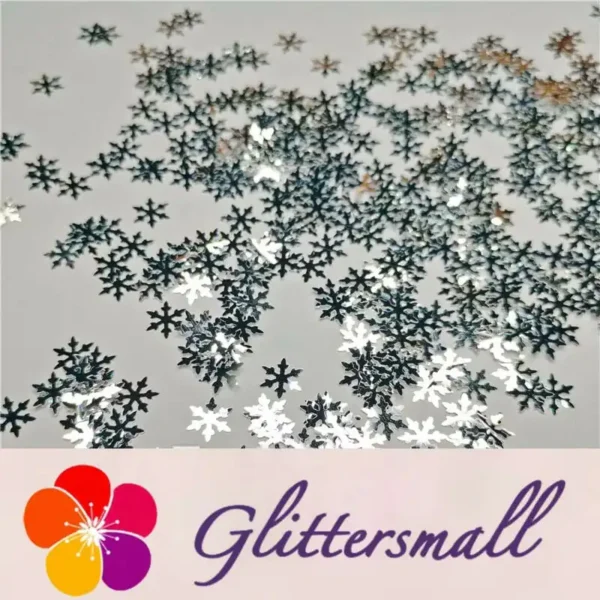 IMG_20191114_204237_71e1c6bb-a9fe-497d-92d2-699cc15afe13.webp 9mm Snowflake Shaped Mirror Silver Glitter GSY001