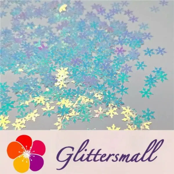 IMG_20191114_204833_9b2efda4-af77-428a-a0d5-66b86cd22e4c.webp 9mm Snowflake Shaped Iridescent Glitter C021R