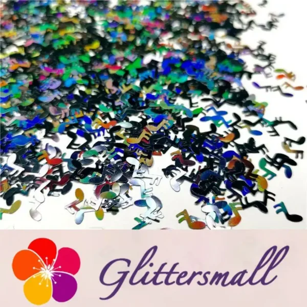 IMG_20191115_170610_0cc79d1c-a79b-4b02-bc13-ae368d397cbd.webp 6mm Music notes Shaped Holographic Black Glitter LB01000