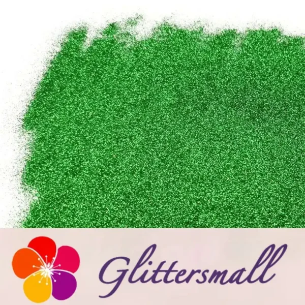 0.2mm hexagon green cosmetic grade biodegradable glitter in bulk BIO006