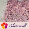 0.8mm Hexagon Cosmetic Grade Holographic Light Pink Glitter SLG005