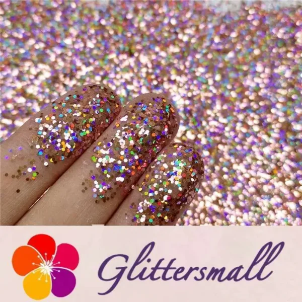 IMG_20191129_142302.webp 0.8mm Hexagon Cosmetic Grade Holographic Pink Glitter SLG006