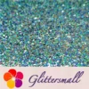 0.8mm Hexagon Cosmetic Grade Holographic Sky Blue Glitter SLG009