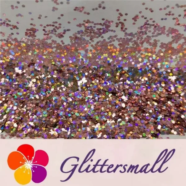 IMG_20191129_144256.webp 0.8mm Hexagon Cosmetic Grade Holographic Pink Glitter SLG006