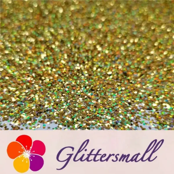IMG_20191129_144726.webp 0.8mm Hexagon Cosmetic Grade Holographic Gold Glitter SLG003