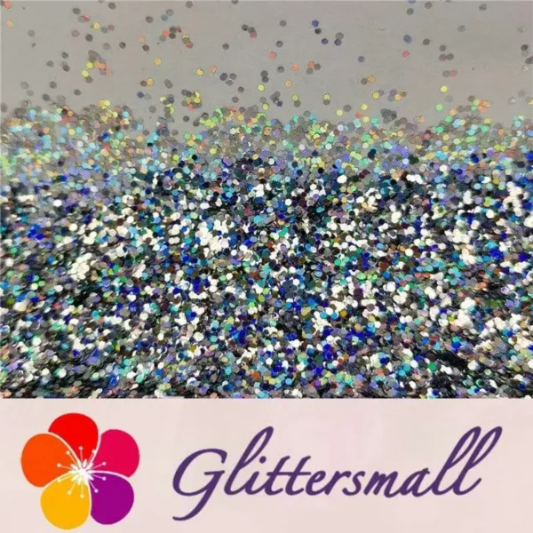 IMG_20191202_203841.webp 0.8mm Hexagon Cosmetic Grade Holographic Silver Glitter SLG001