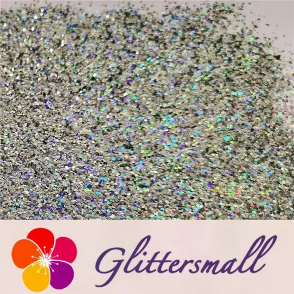 IMG_20191203_154030.webp 0.8mm Hexagon Cosmetic Grade Holographic Gray Glitter SLG011