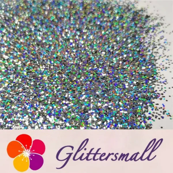 IMG_20191203_154113.webp 0.8mm Hexagon Cosmetic Grade Holographic Gray Glitter SLG011