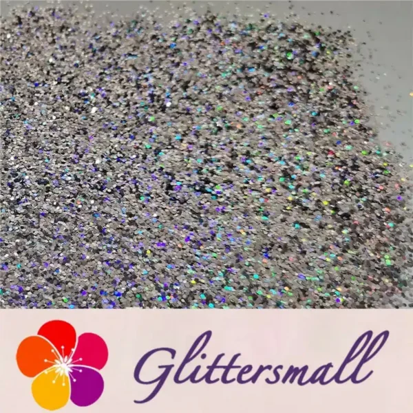 0.8mm Hexagon Cosmetic Grade Holographic Metallic Glitter SLG004
