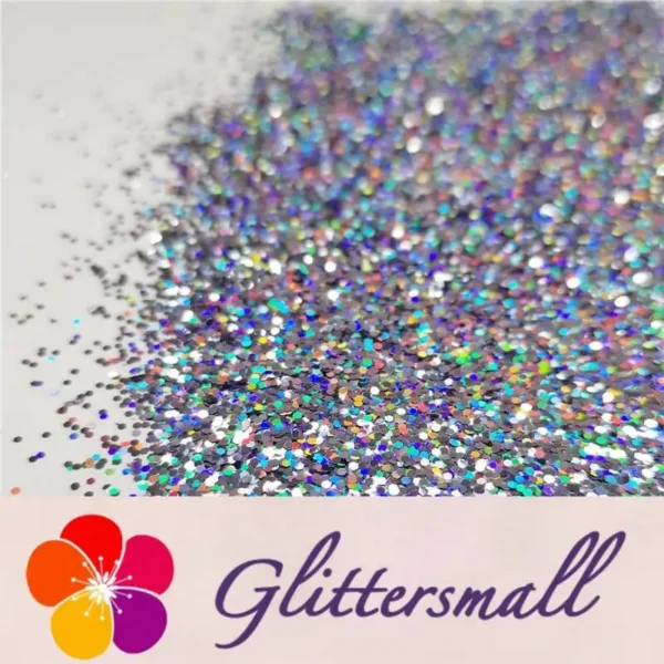 0.8mm Hexagon Cosmetic Grade Holographic Metallic Glitter SLG004
