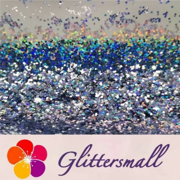 0.8mm Hexagon Cosmetic Grade Holographic Metallic Glitter SLG004