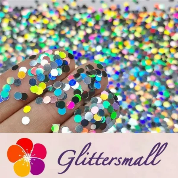 IMG_20191226_203903_e10e7610-23b7-4293-bbb6-0f4ebd5a635c.webp 3mm Round Shapes Laser Silver Glitter LB0100