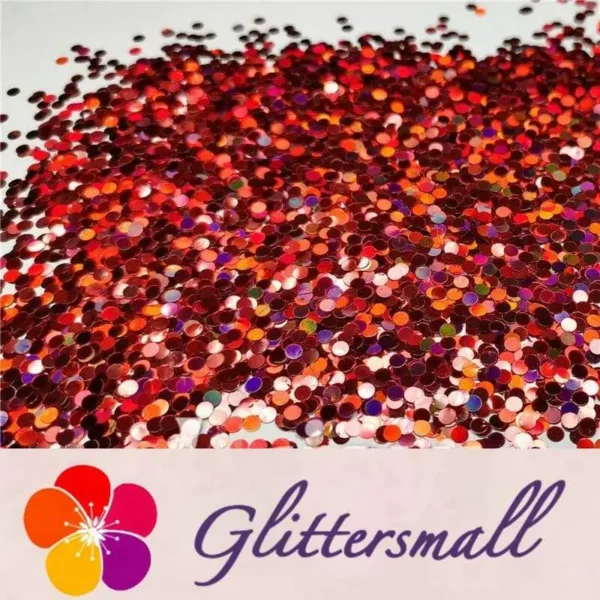 IMG_20191226_204117_04219abe-cd2a-43b7-8706-7b3b06818e8c.webp 3mm Round Shapes Laser Red Glitter LB0300
