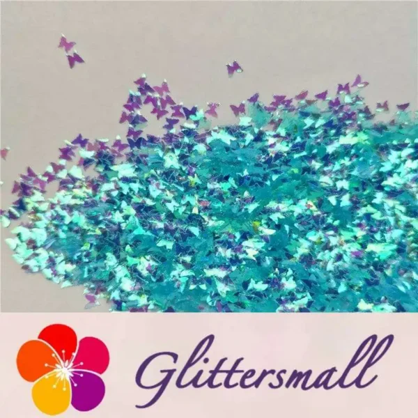 IMG_20191226_221019.webp 3mm Butterfly Shaped Iridescent Sky Blue Glitter C007