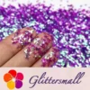 IMG_20191226_221608.webp 3mm Butterfly Shaped Iridescent Purple Glitter C006