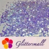 IMG_20191227_165202_56e71ecd-b531-4568-8d3a-bf896b753632.webp 3/4/5mm Four Pointed Star Mixed Royal Blue Iridescent Glitter FE-F321A