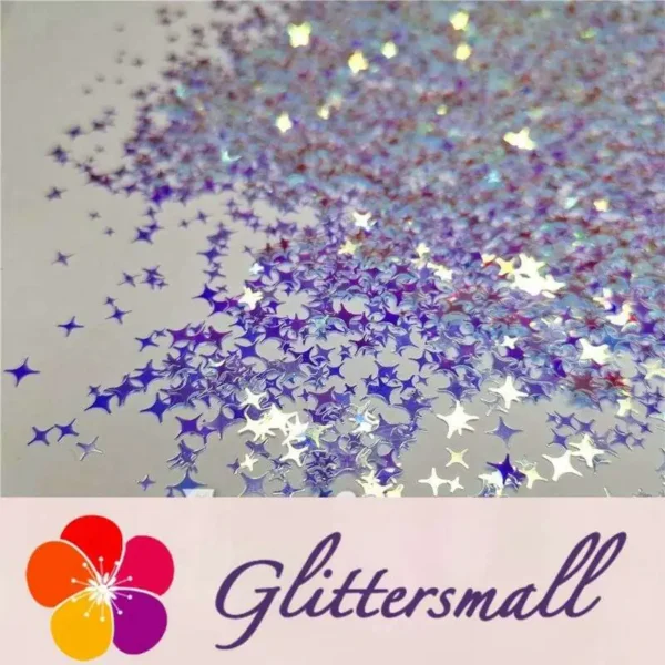 IMG_20191227_165214_fedcee2f-c4b5-4717-93ef-772f881a6d7b.webp 3/4/5mm Four Pointed Star Mixed Royal Blue Iridescent Glitter FE-F321A