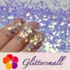 IMG_20191227_165252_25da9022-f758-4454-9b52-c61390ec952a.webp 3/4/5mm Four Pointed Star Mixed Royal Blue Iridescent Glitter FE-F321A
