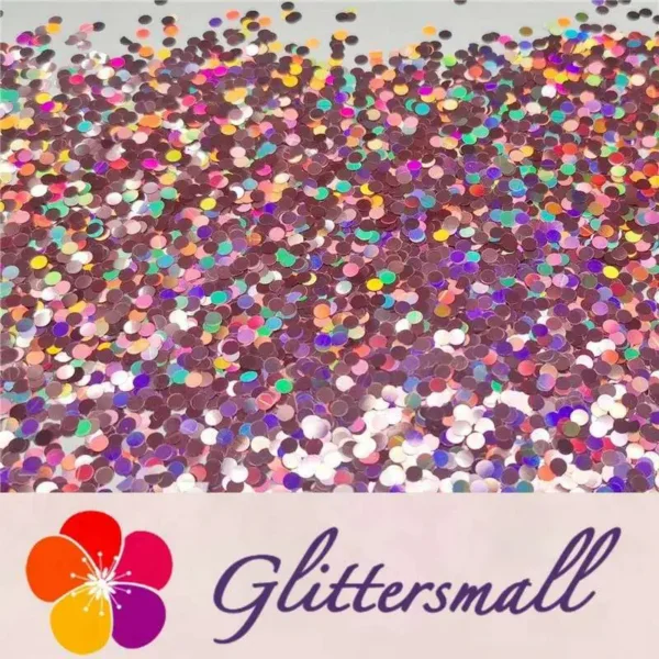 IMG_20191230_204824_9183ca46-bf65-40cf-be51-c39d2009d9ae.webp 3mm Round Shaped Holographic Hazy Pink Glitter LB0911