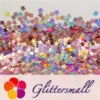 IMG_20191230_205705_9c75019a-9aad-47a6-8f02-db0ddfa56e27.webp 5mm Cherry Blossoms (Sakura) Shaped Holographic Hazy Pink Glitter LB0911