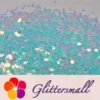 IMG_20191230_210335_fe13b3dc-e407-4826-af79-2df4380ba91b.webp 5mm Cherry Blossoms (Sakura) Shaped Iridescent Ice Blue Glitter C021R