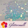 IMG_20191230_210340_18c2edca-8210-4f19-a9e9-f44c27287843.webp 5mm Cherry Blossoms (Sakura) Shaped Iridescent Ice Blue Glitter C021R