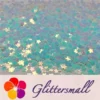 IMG_20191230_210400_a37563fe-9607-42e7-9143-e55754af6de2.webp 5mm Cherry Blossoms (Sakura) Shaped Iridescent Ice Blue Glitter C021R