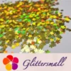 IMG_20191230_210652_23cb07a7-5c0a-41f3-83ca-ce14ecb7b4ad.webp 5mm Cherry Blossoms (Sakura) Shaped Holographic Gold Glitter LB0210