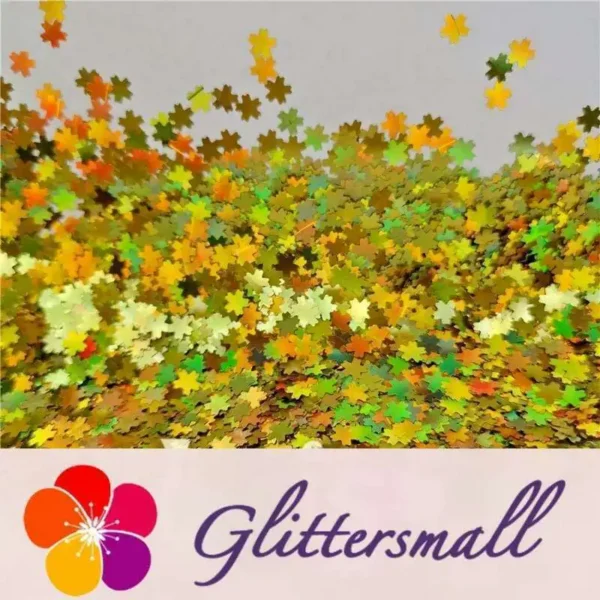 IMG_20191230_210841_31e137a6-3fd9-4587-8c50-13802ef8e4a6.webp 5mm Cherry Blossoms (Sakura) Shaped Holographic Gold Glitter LB0210