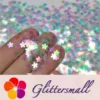 IMG_20191230_211304_7d89244c-c146-4e45-803c-84bc1da71c91.webp 5mm Cherry Blossoms (Sakura) Shaped Iridescent Rainbow Glitter C022