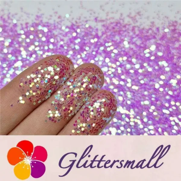 IMG_20191230_213117.webp 1mm Hexagon Shaped Iridescent Purple Glitter LC-F322R