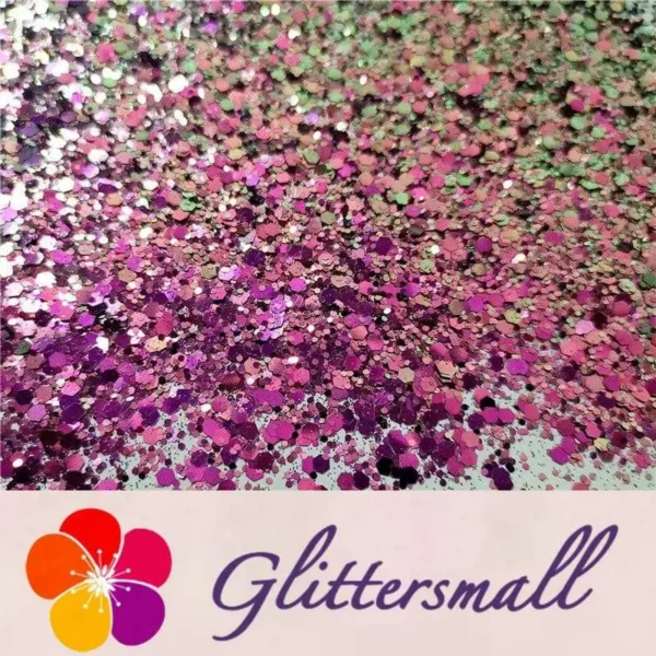 Mixed Hexagon Phantom Iridescent Glitter XCC004B