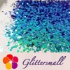 Mixed Hexagon Phantom Iridescent Glitter XCC209A