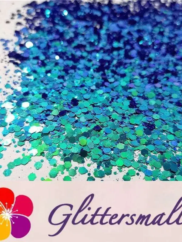 Mixed Hexagon Phantom Iridescent Glitter XCC209A