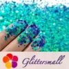Mixed Hexagon Phantom Iridescent Glitter XCC209A