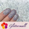 0.2mm Holographic Pigment Silver Glitter Cosmetic Grade SLG001