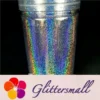 0.2mm Holographic Pigment Silver Glitter Cosmetic Grade SLG001