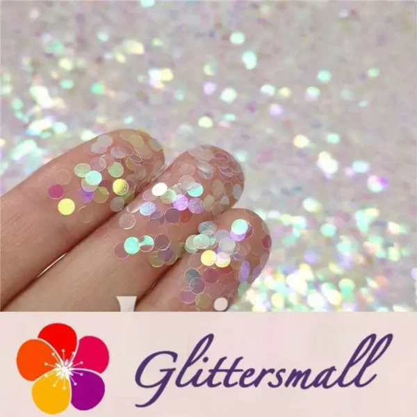 IMG_20200124_131613_c5067f9e-190b-4dbb-8d35-87dd090e71c7.webp 3mm Round Shaped Rainbow Iridescent Glitter C022