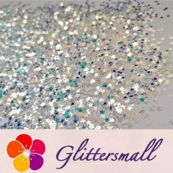 IMG_20200124_133645_27d00ede-0917-4f2a-a025-203c633c75e2.webp 3mm Star Shaped Green Iridescent Glitter LZ321A
