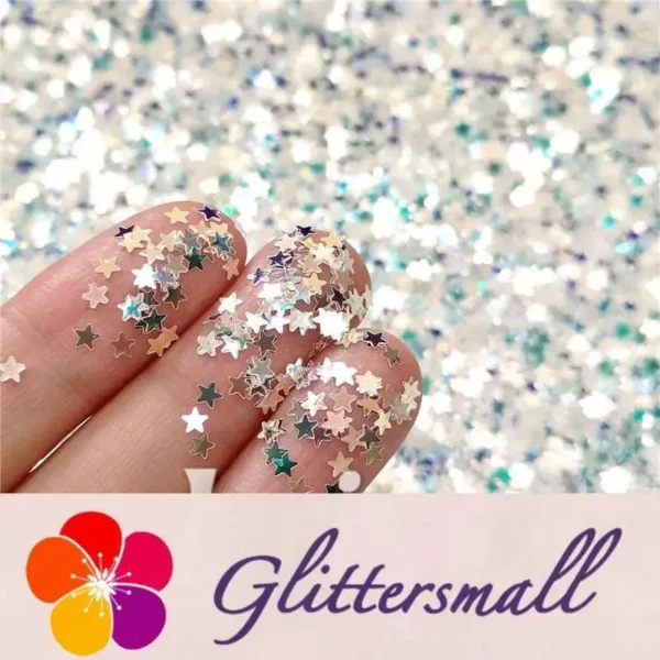 IMG_20200124_133710_af81b976-9d36-4c69-9ee0-63b750eacfa6.webp 3mm Star Shaped Green Iridescent Glitter LZ321A