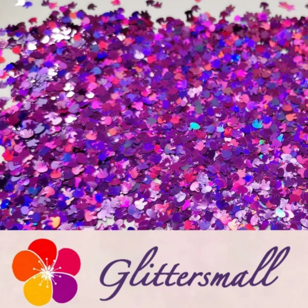 IMG_20200124_140956_8234adc5-14a9-4816-b078-881b5305d279-scaled-1.webp 4mm Rabbit Bunny Shapes Laser Purple Glitter LB0800