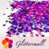 IMG_20200124_205325_ba7abd8d-80ae-4b88-a35e-cc1a2642bf9e.webp 9mm Eight Pointed Star Shapes Laser Purple Glitter LB0800